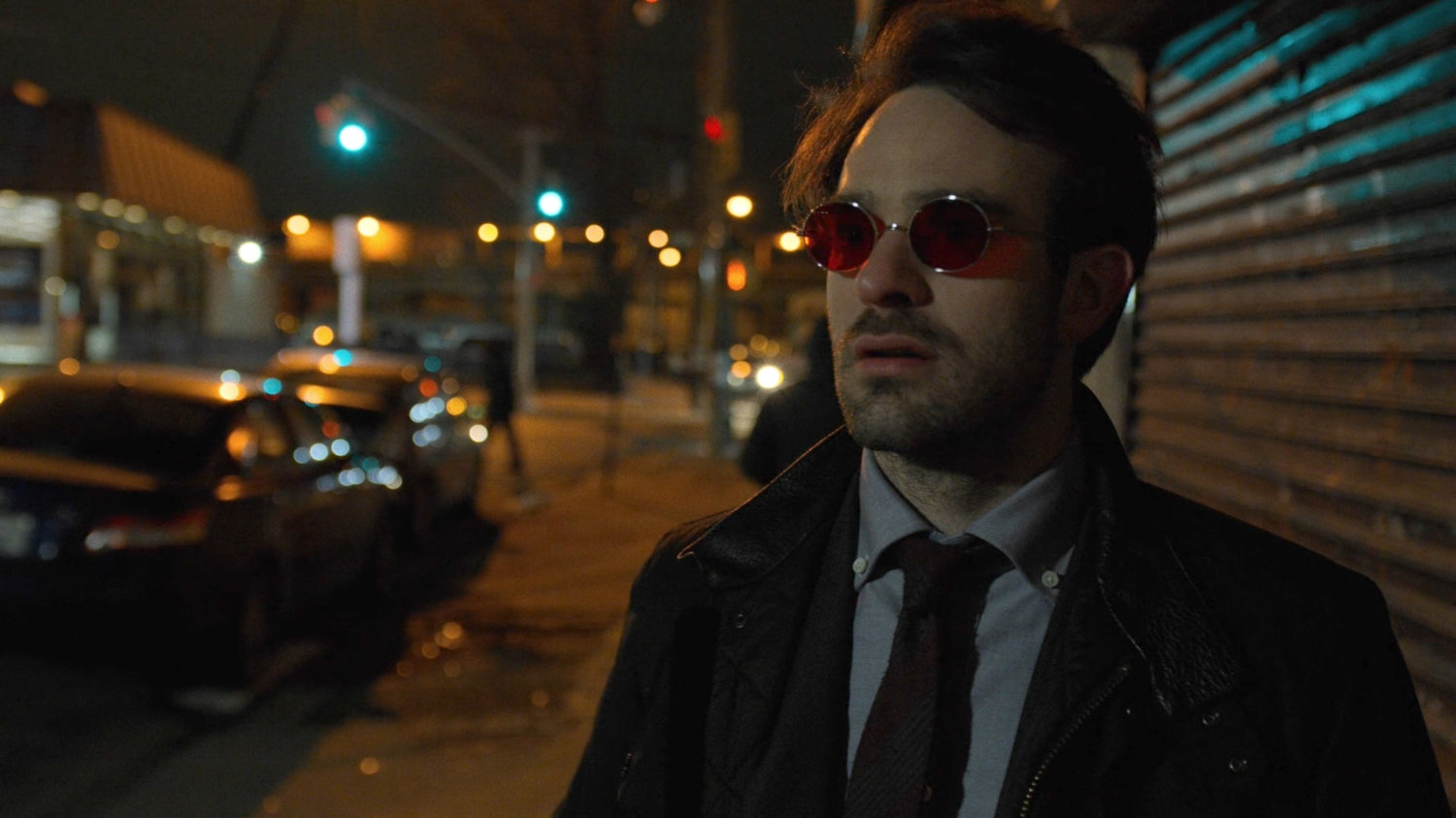 Matt senses something is wrong outside a dilapidated theater.
