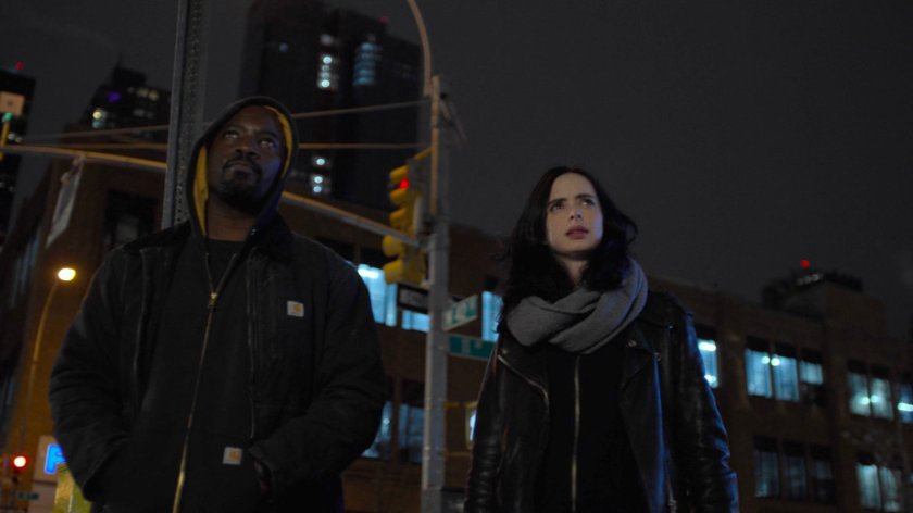 Luke and Jessica outside Midland Circle.