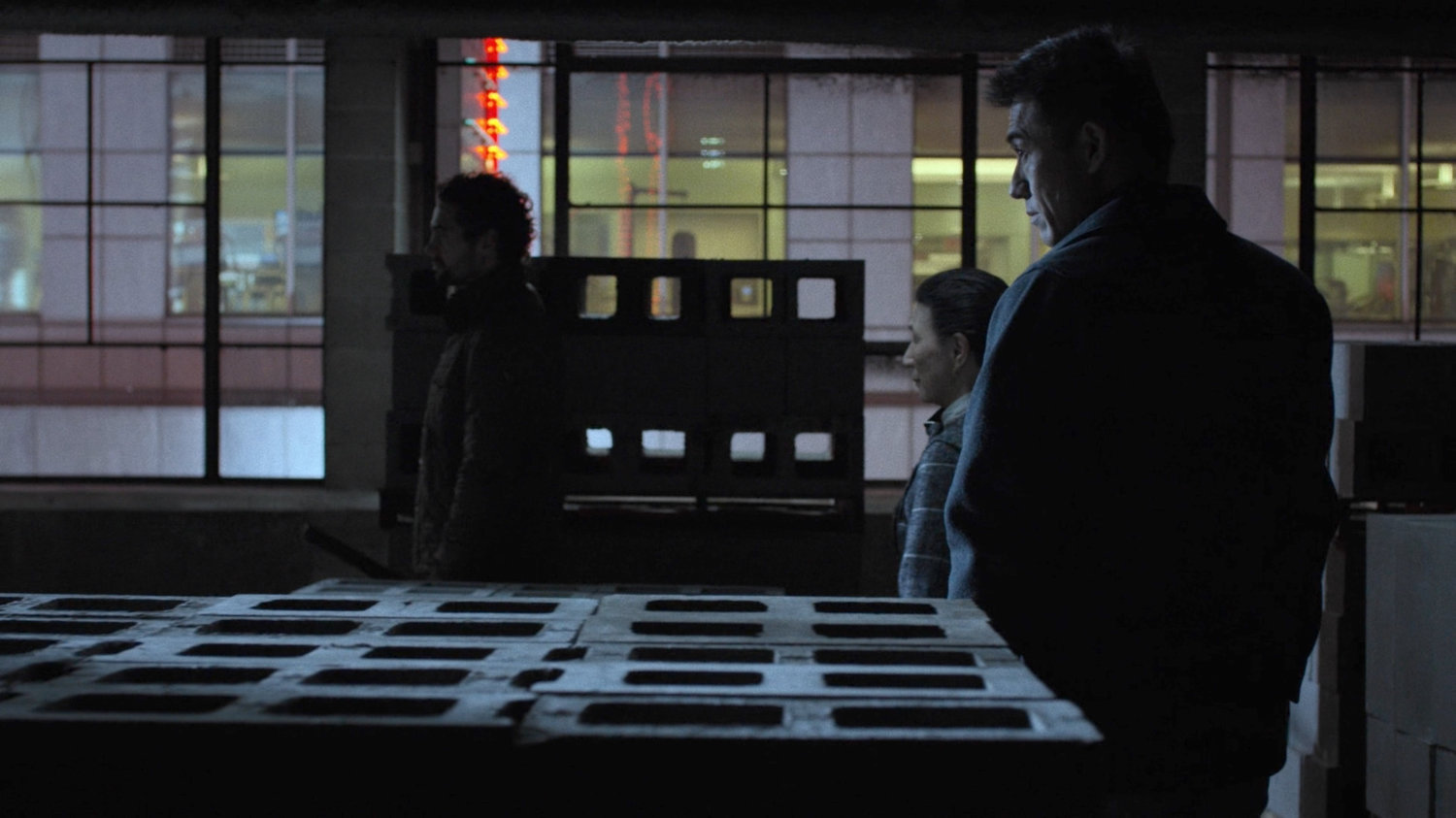 Gao, Murakami, and Bakuto in the Midland Circle parking garage.