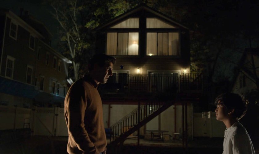 Ray and Sami Nadeem in teh backyard of their house.