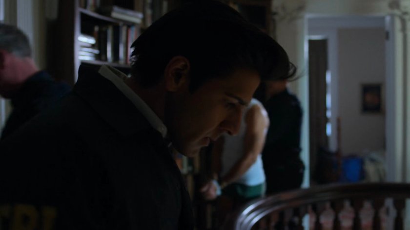 Nadeem in an FBI raid of an Albanian brownstone.