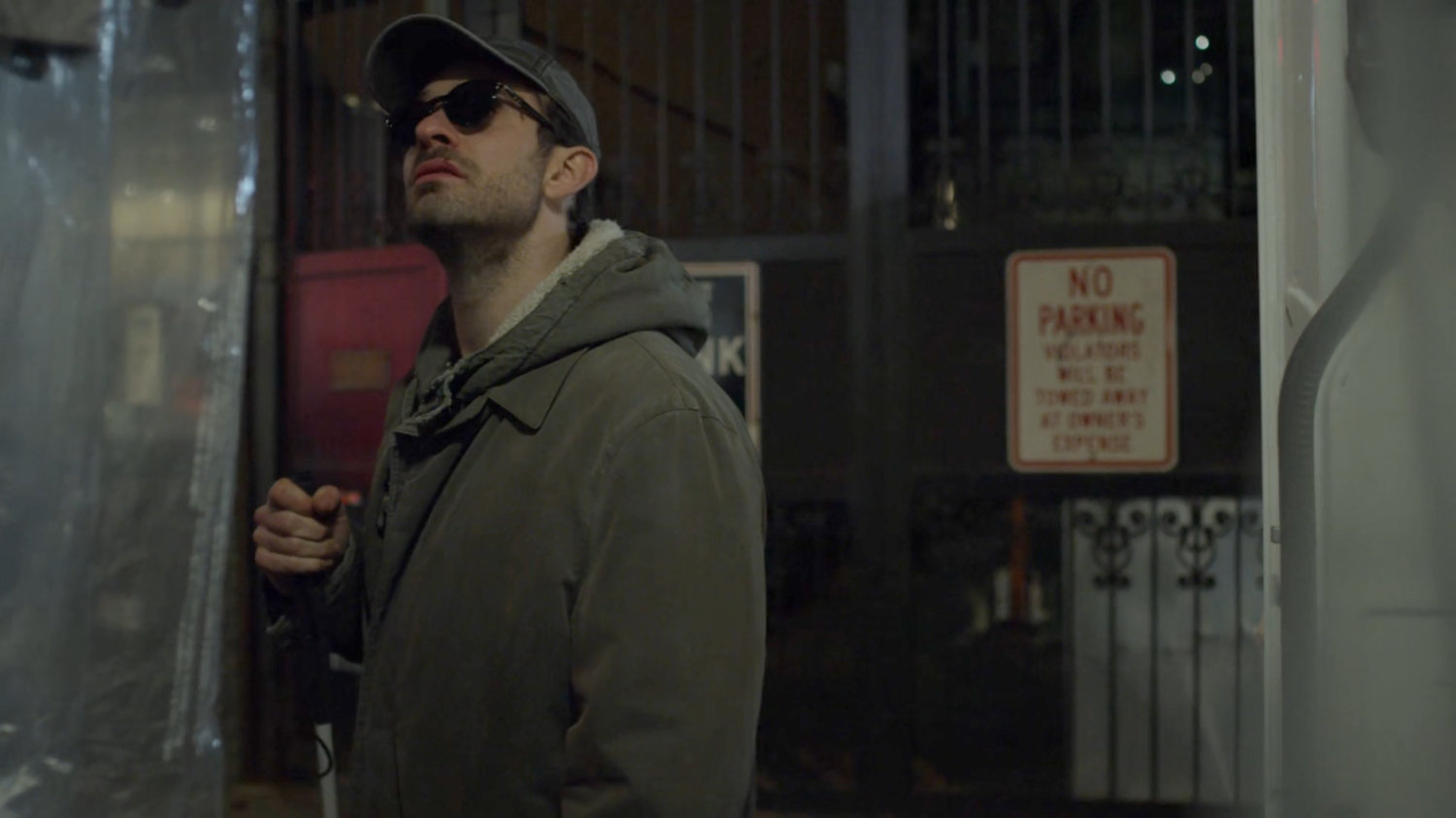 Matt investigates van outside Chris French dry cleaners.