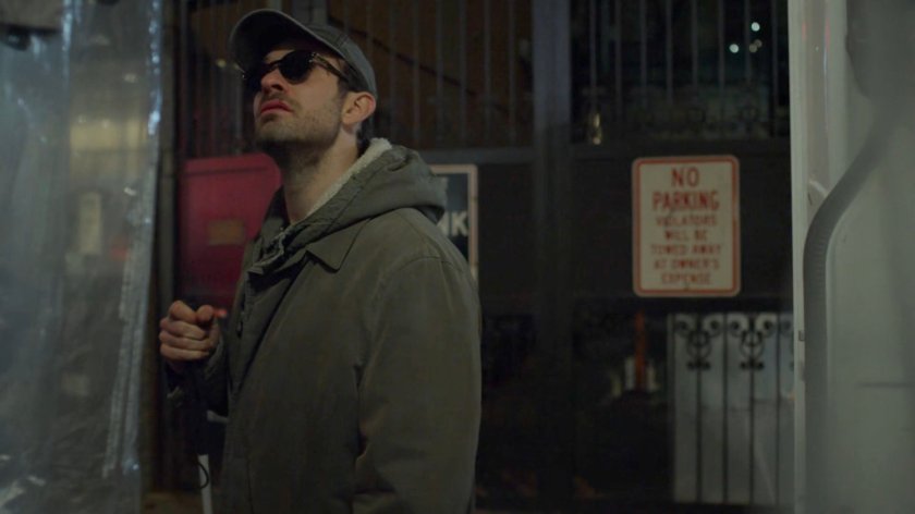 Matt investigates van outside Chris French dry cleaners.