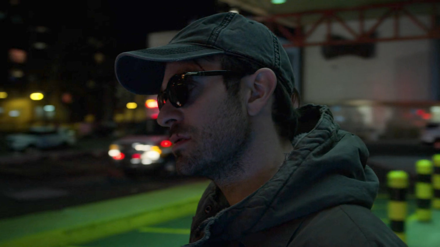 Matt exits Riverbank Hospital.