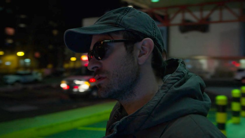 Matt exits Riverbank Hospital.