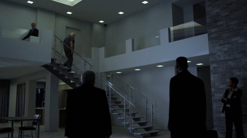 Fisk in the penthouse of the Presidential Hotel.