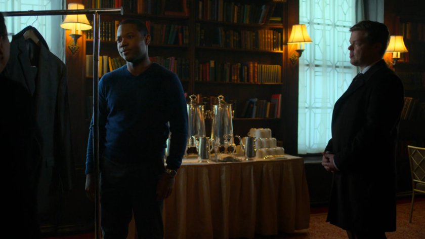 Foggy and DA Blake Tower at his fundraising event.