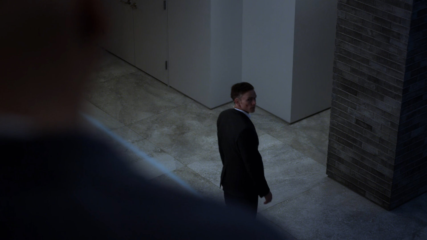 Dex in the penthouse of the Presidential Hotel.