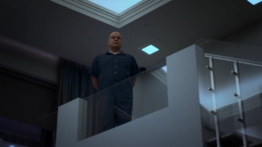 Fisk on the balcony in the penthouse of the Presidential Hotel.