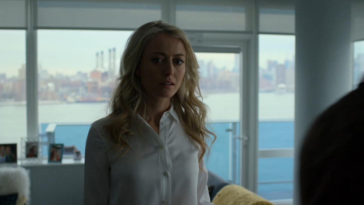 Marci in her apartment.