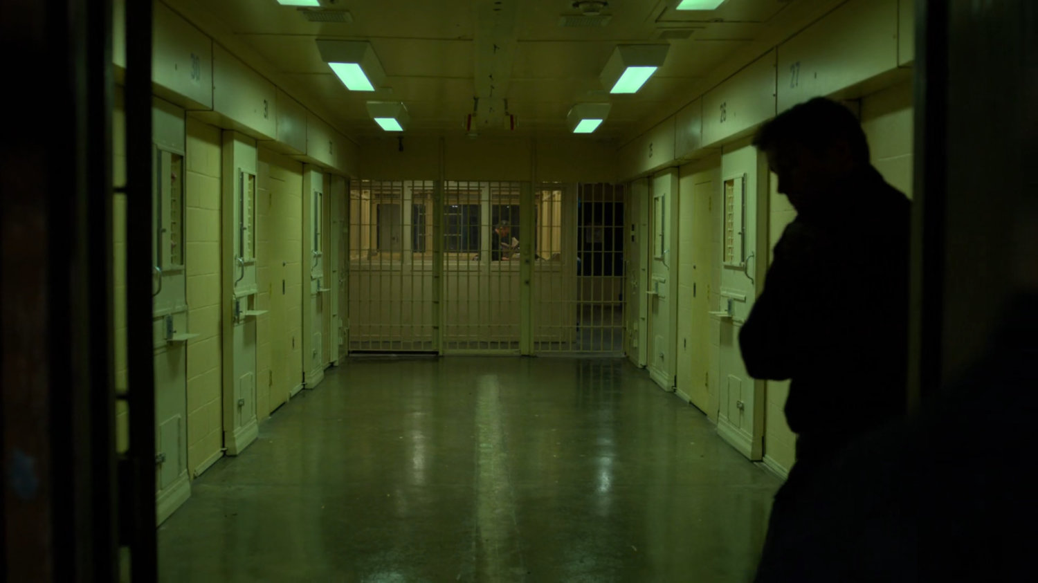 Cell area of the penitentiary.