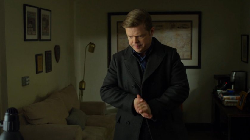 Foggy in Karen's office at the New York Bulletin.