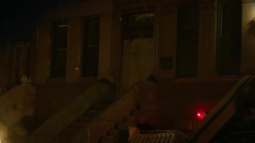 Exterior of Jasper Evans rowhome.