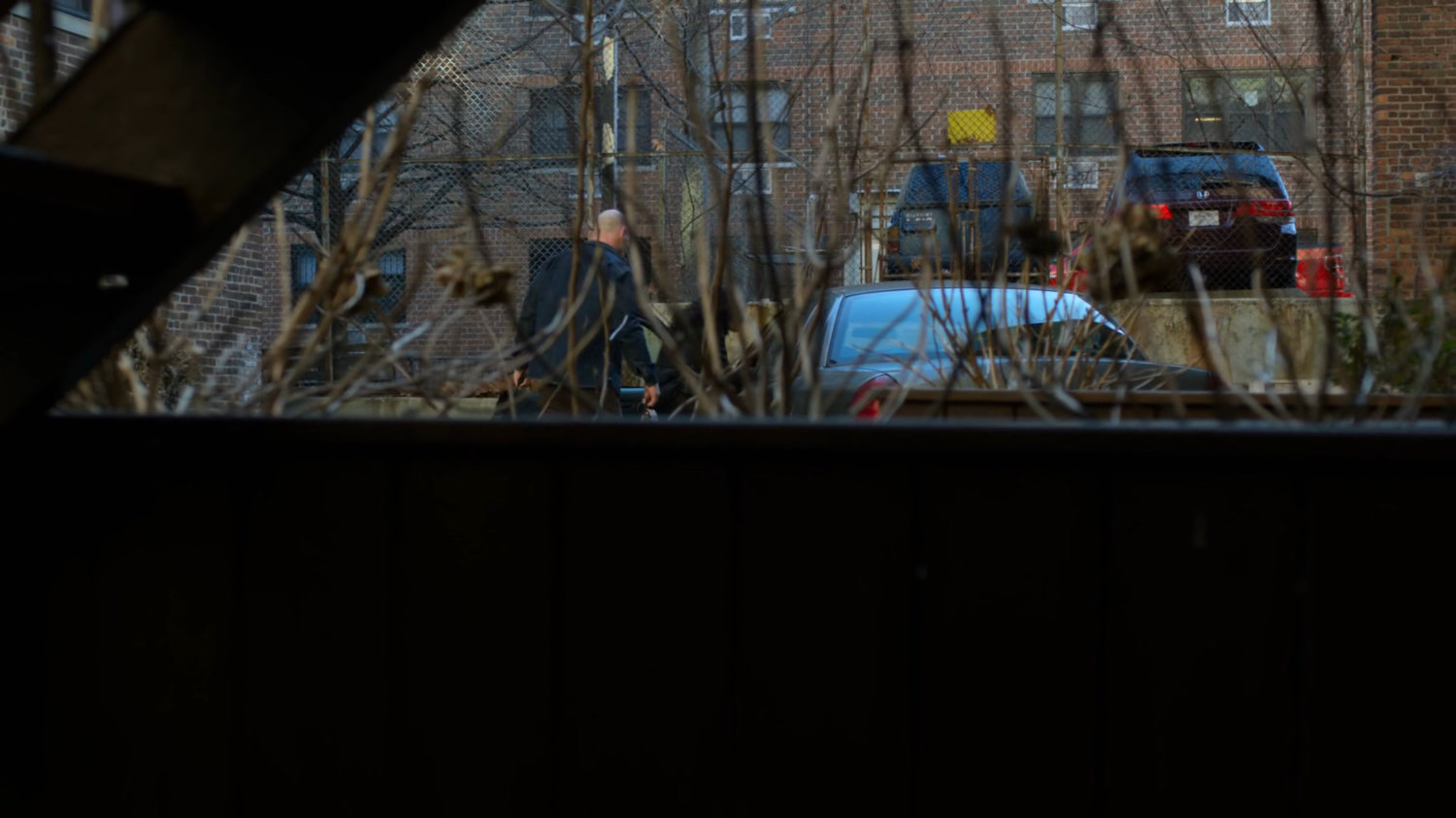 Melvin Potter outside his apartment complex.