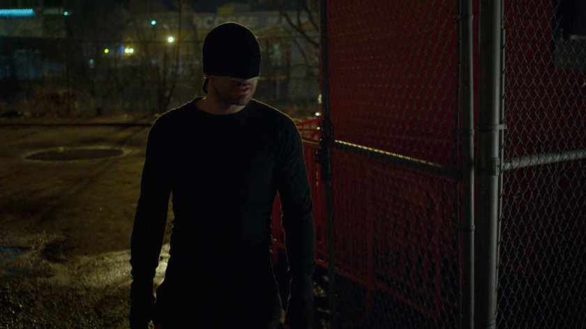 Matt in a dark parking lot.