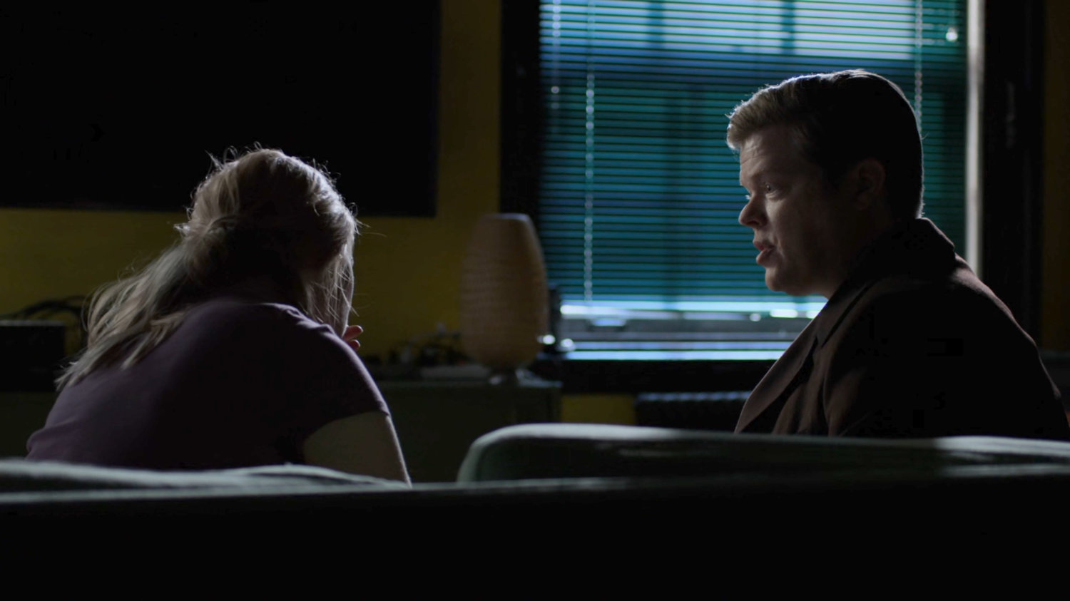 Foggy and Karen in her apartment.