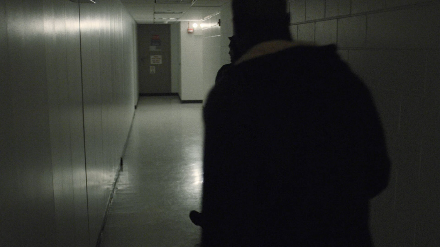 Luke in a hallway inside Midland Circle.