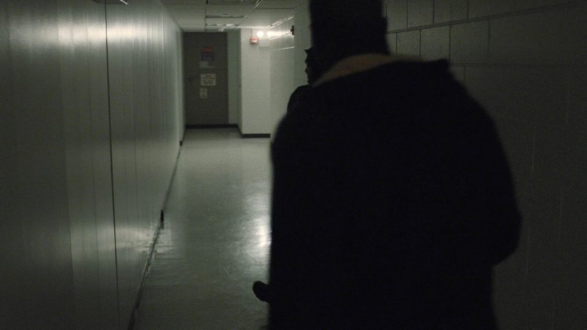 Luke in a hallway inside Midland Circle.