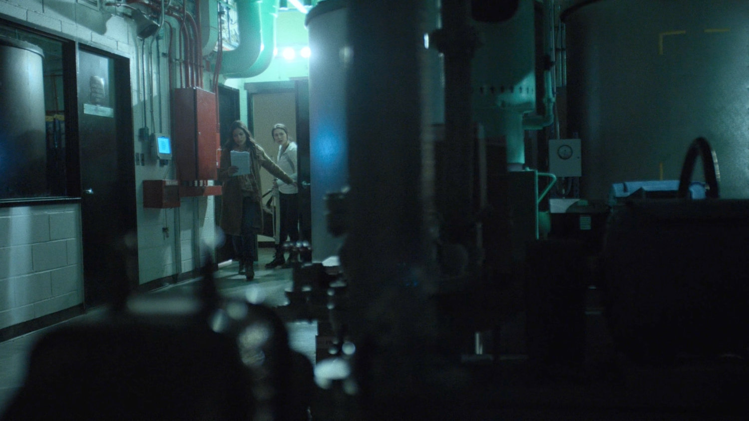Claire and Colleen find the engine room of Midland Circle.