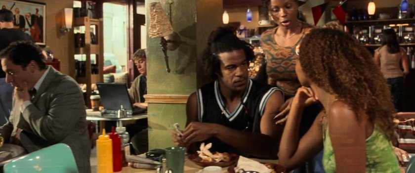 Patrons of Jo's Coffee Shop.