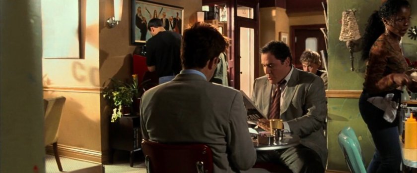 Matt and Foggy in Jo's Coffee Shop.