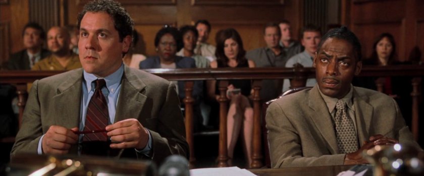 Foggy and Dante Jackson in a courtroom.