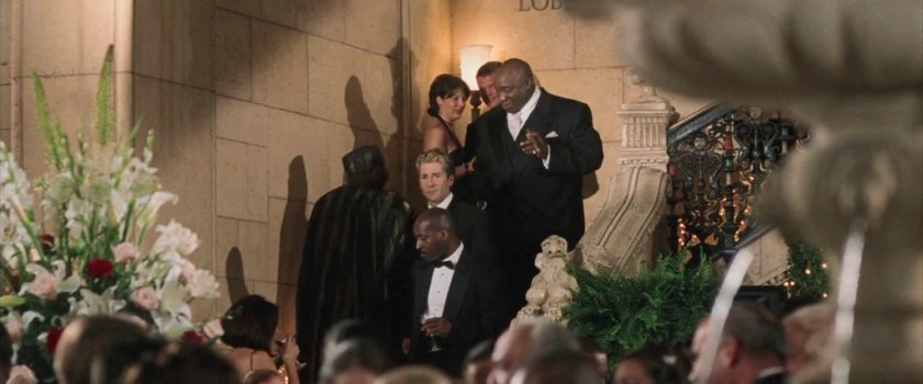 Fisk and Wesley at the Black & White party in Grand Hotel.