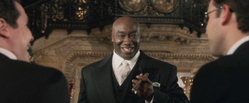 Fisk with Foggy and Matt at the Black & White party in Grand Hotel.