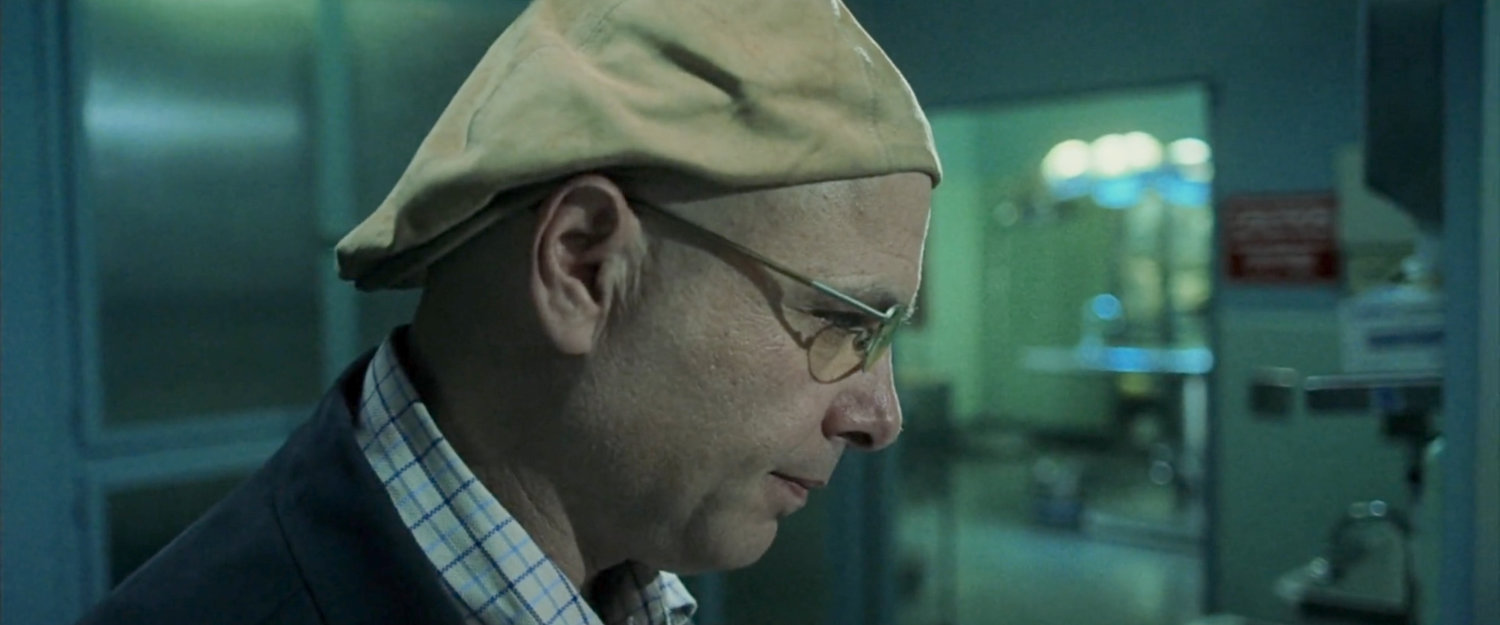 Ben Urich in city morgue.