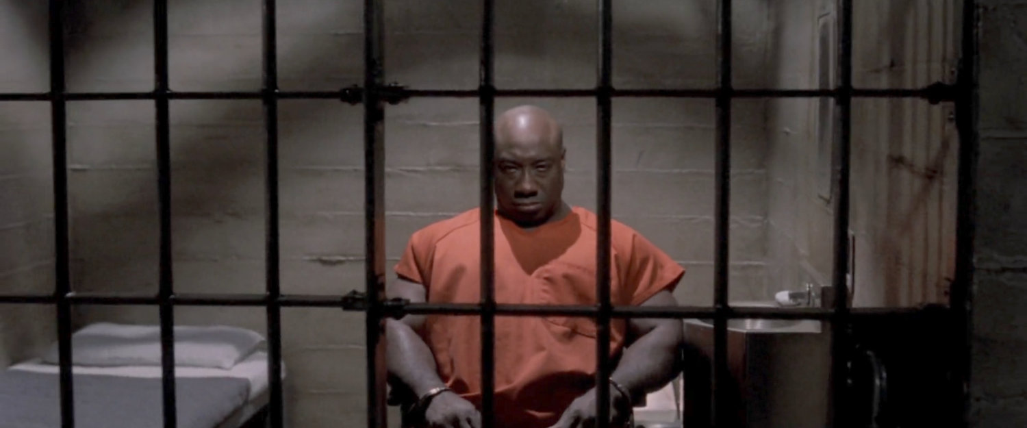 Fisk in a jail cell.