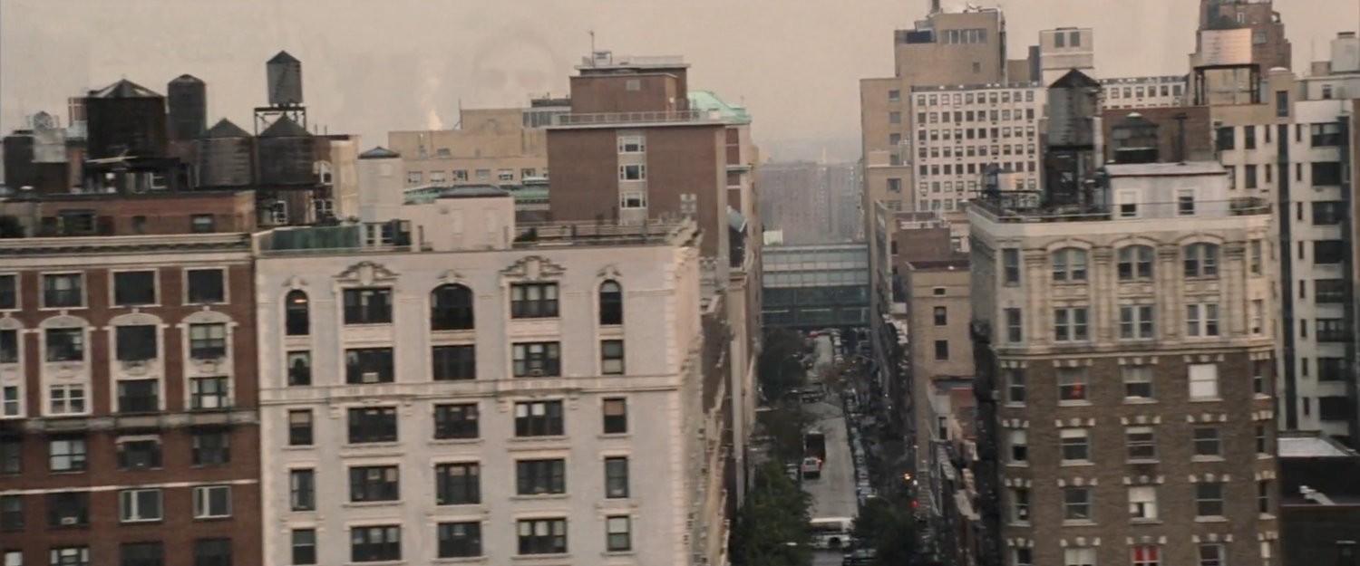 View of New York City skyline.