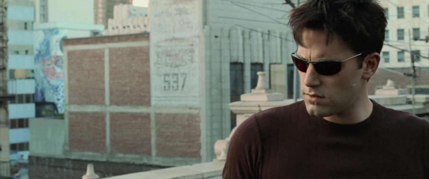Matt on the rooftop of his apartment.