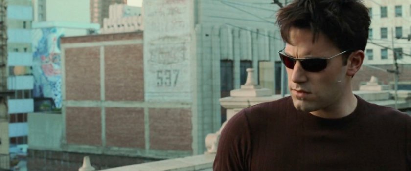 Matt on the rooftop of his apartment.