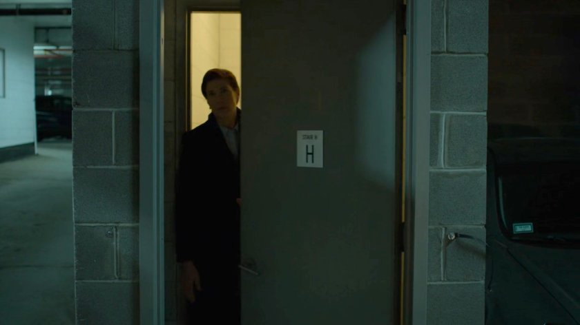 Stairway H in the Presidential Hotel parking garage.