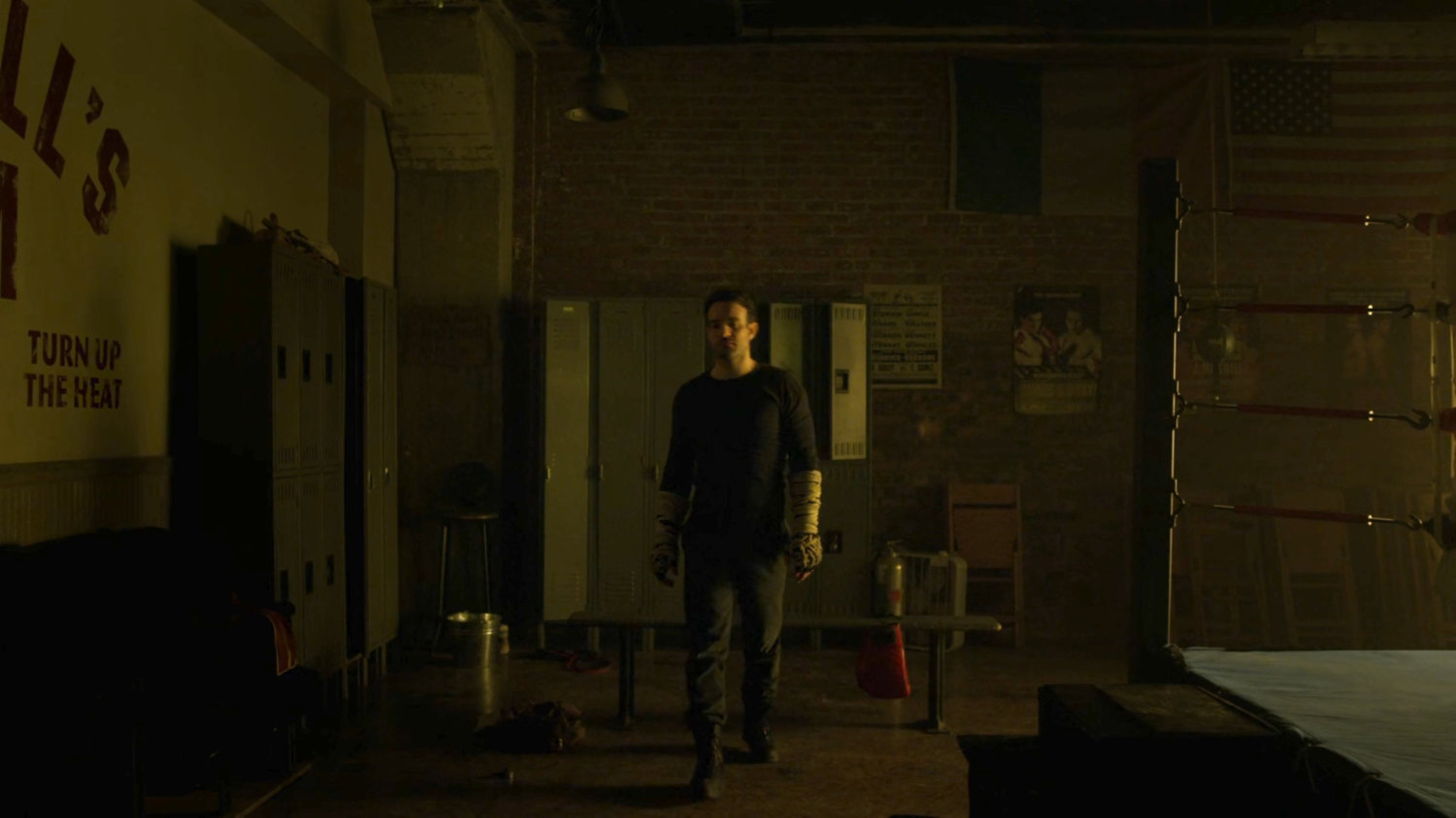 Matt in Fogwell's Gym.