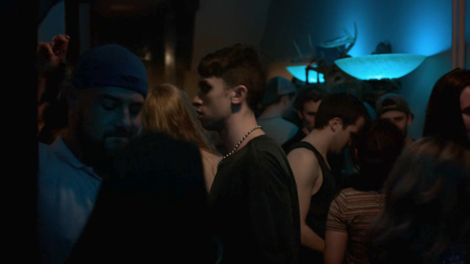 Students at a frat part in Vermont.