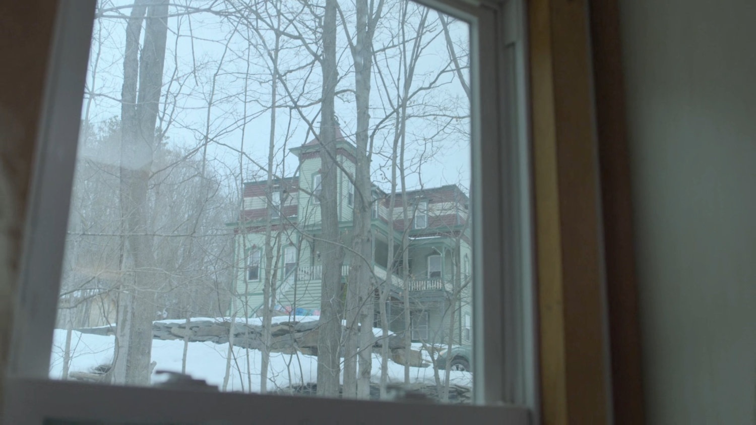 Page house as seen from window in Penny's Place.