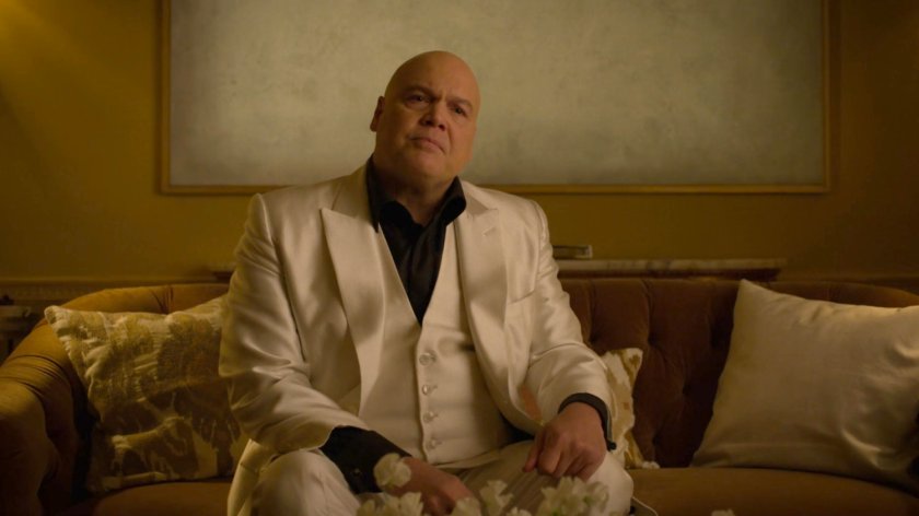 Fisk in Esther Falb's living room.