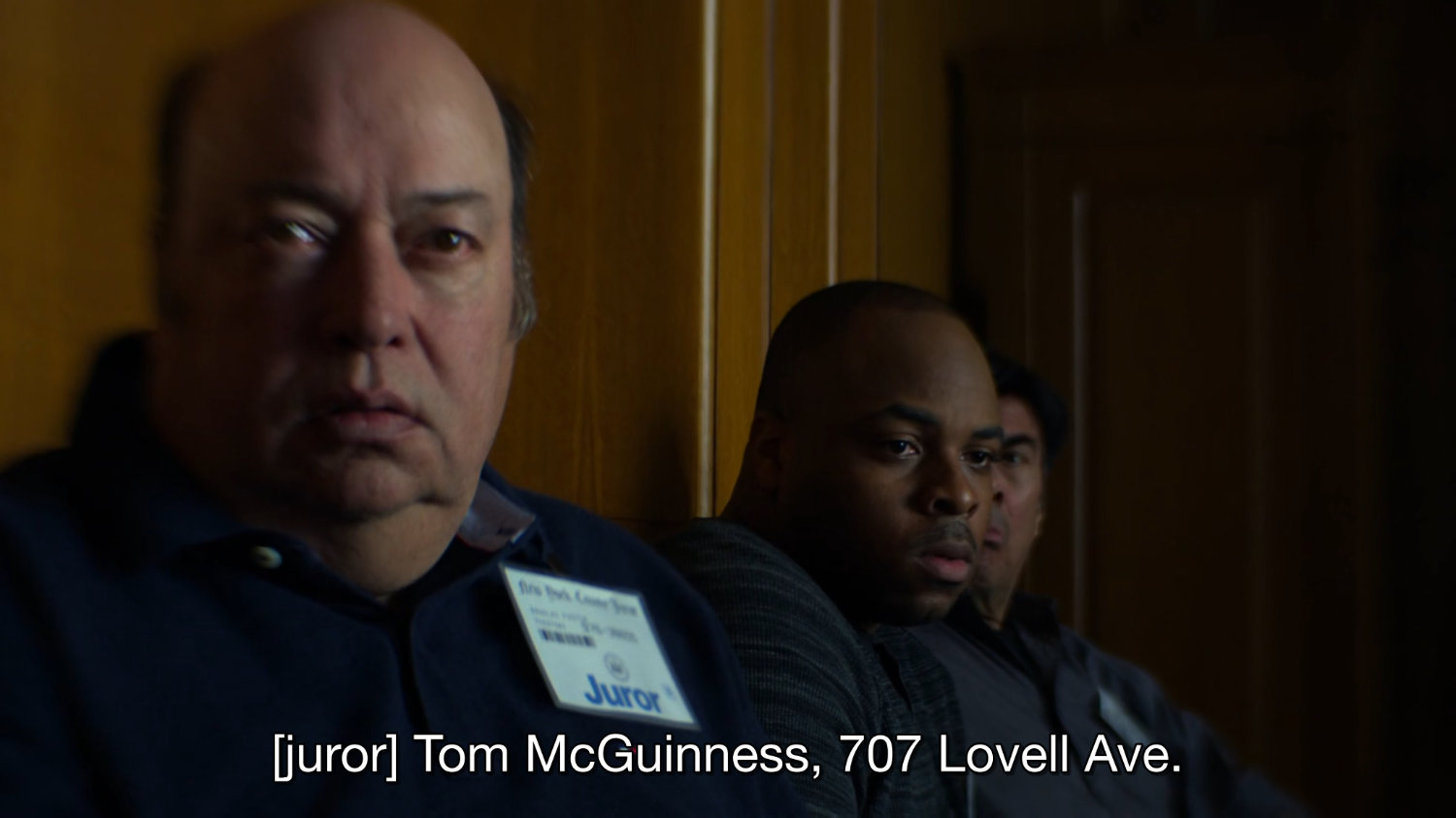 Juror home address.