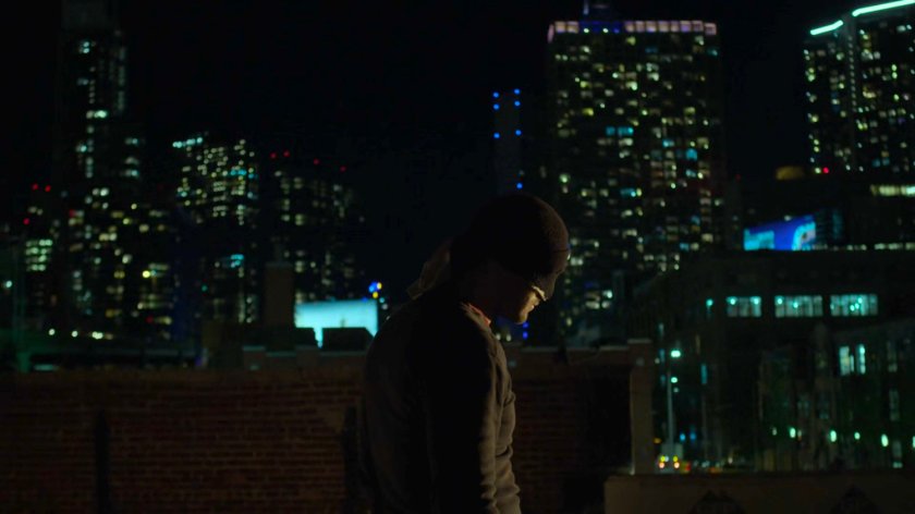 Matt watches Dex from a rooftop off Canal Place.