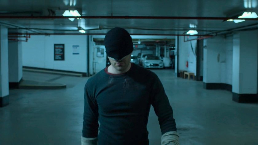 Matt in the parking garage of the Presidential Hotel.