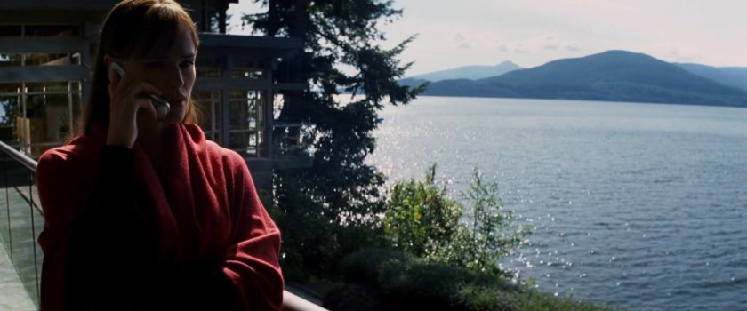 Elektra on the deck of the Wheelwright House.