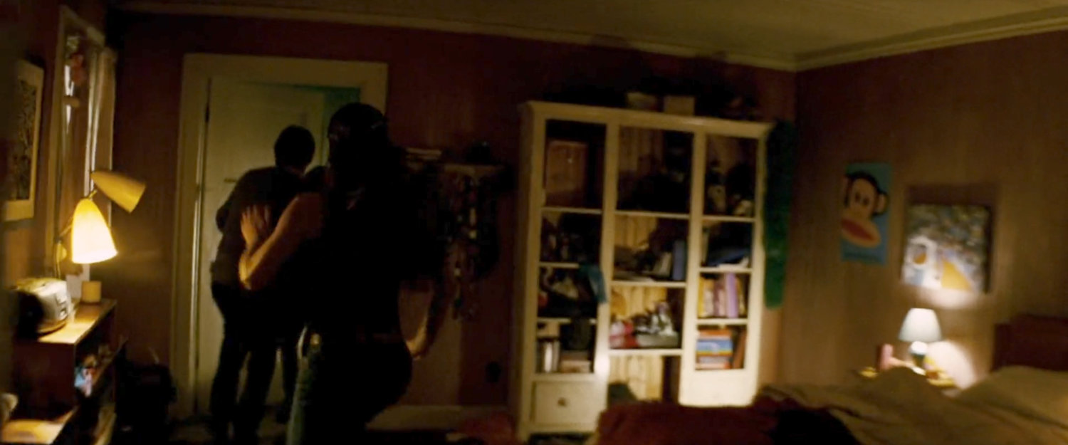 Abby's room inside Miller cabin.