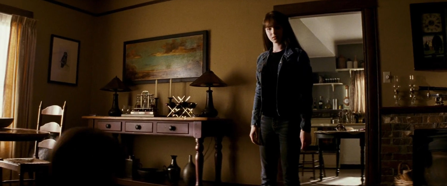 Abby in the McCabe farmhouse.