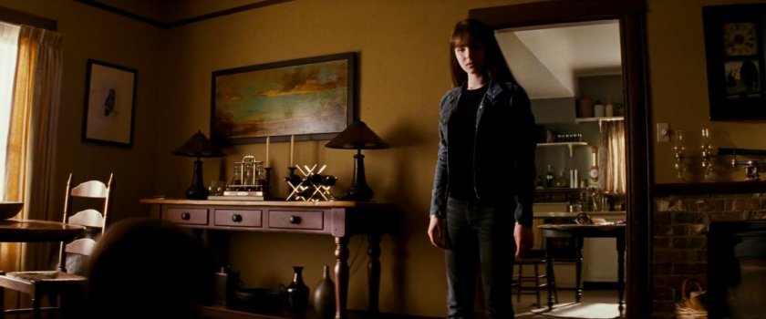 Abby in the McCabe farmhouse.