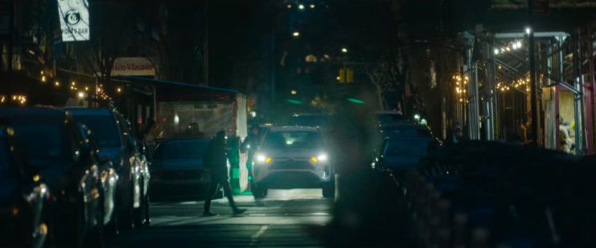 Interstitial: street at night.