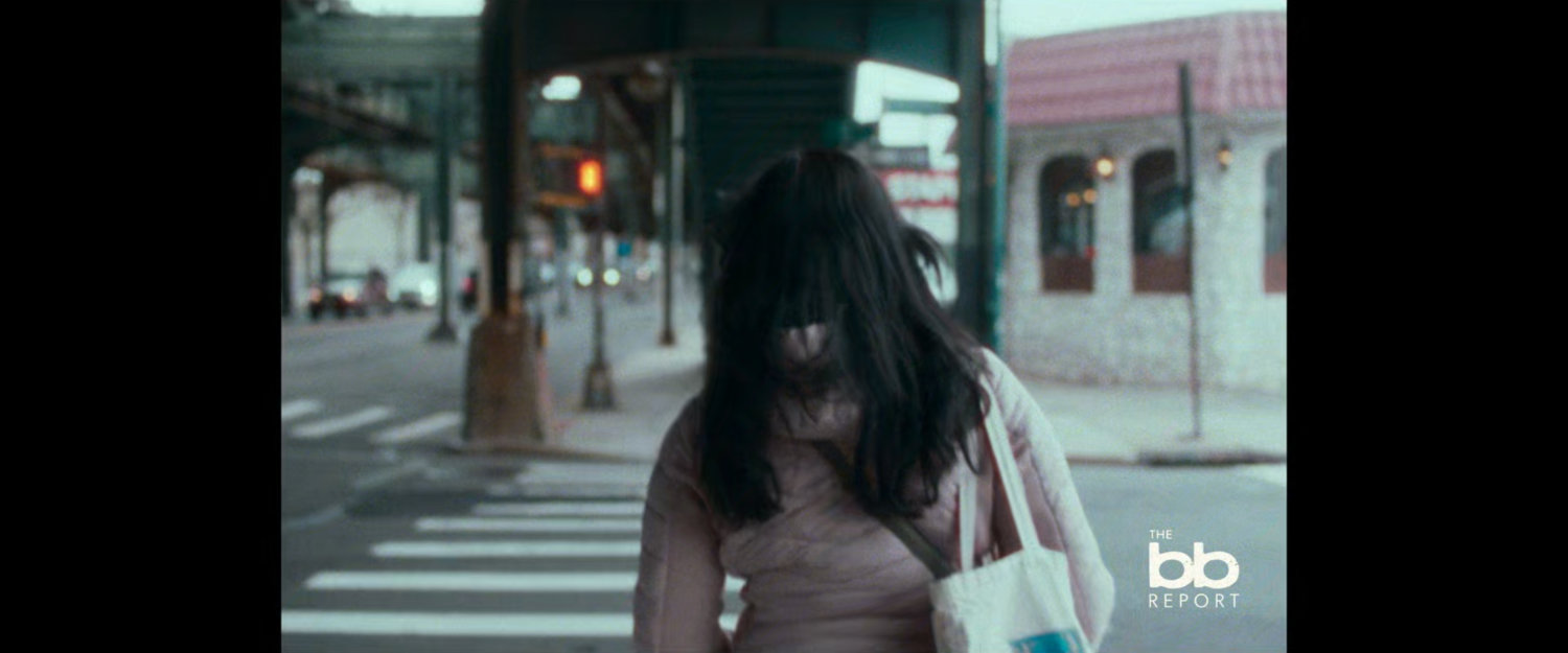 BB Report: Pedestrian in crosswalk.