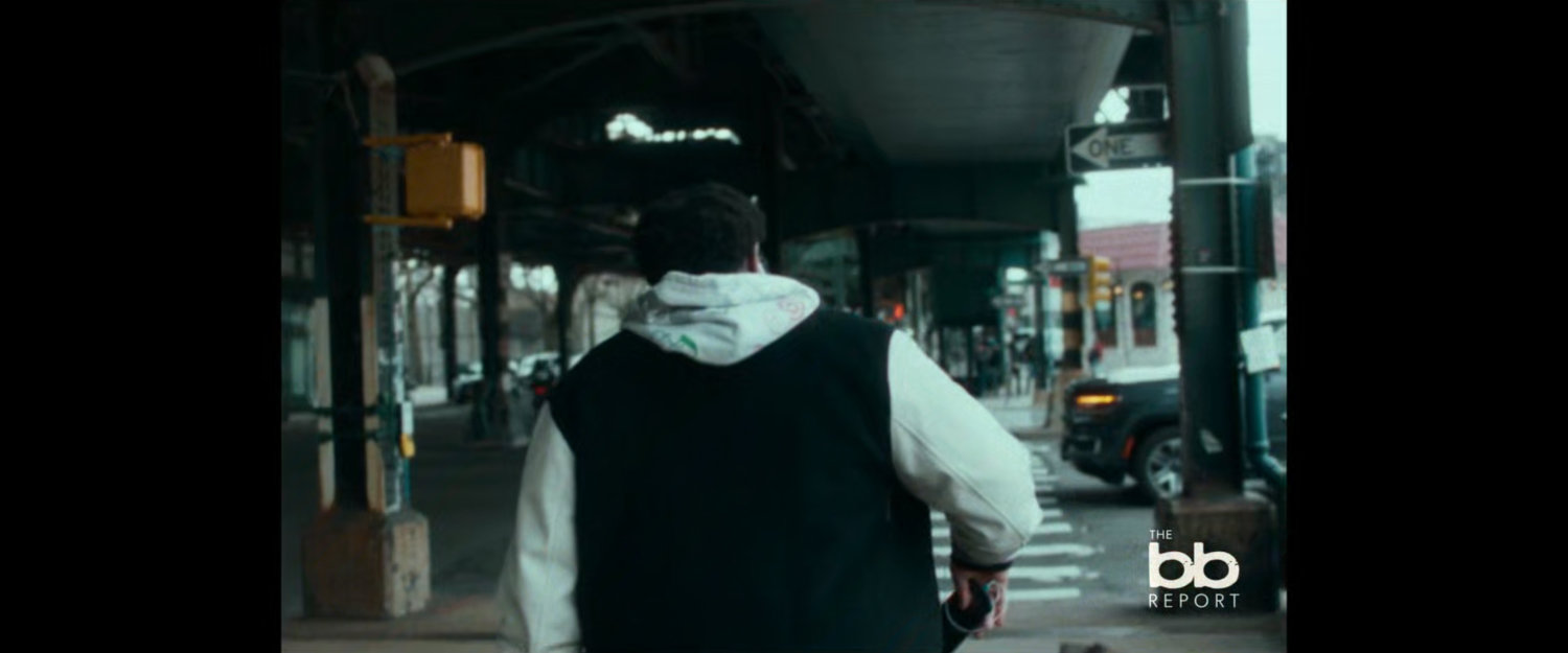 BB Report: Pedestrian in crosswalk.