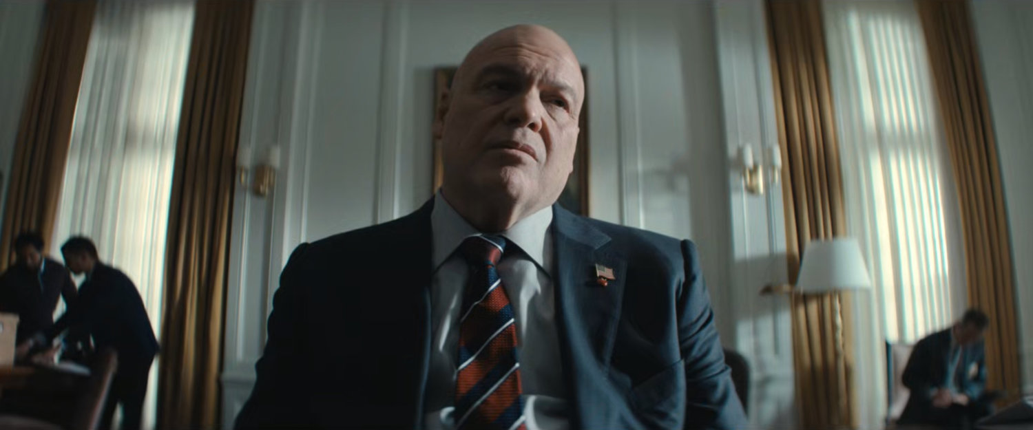 Fisk in his campaign headquarters.