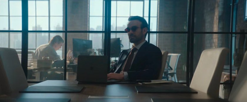 Matt in Murdock McDuffie office.